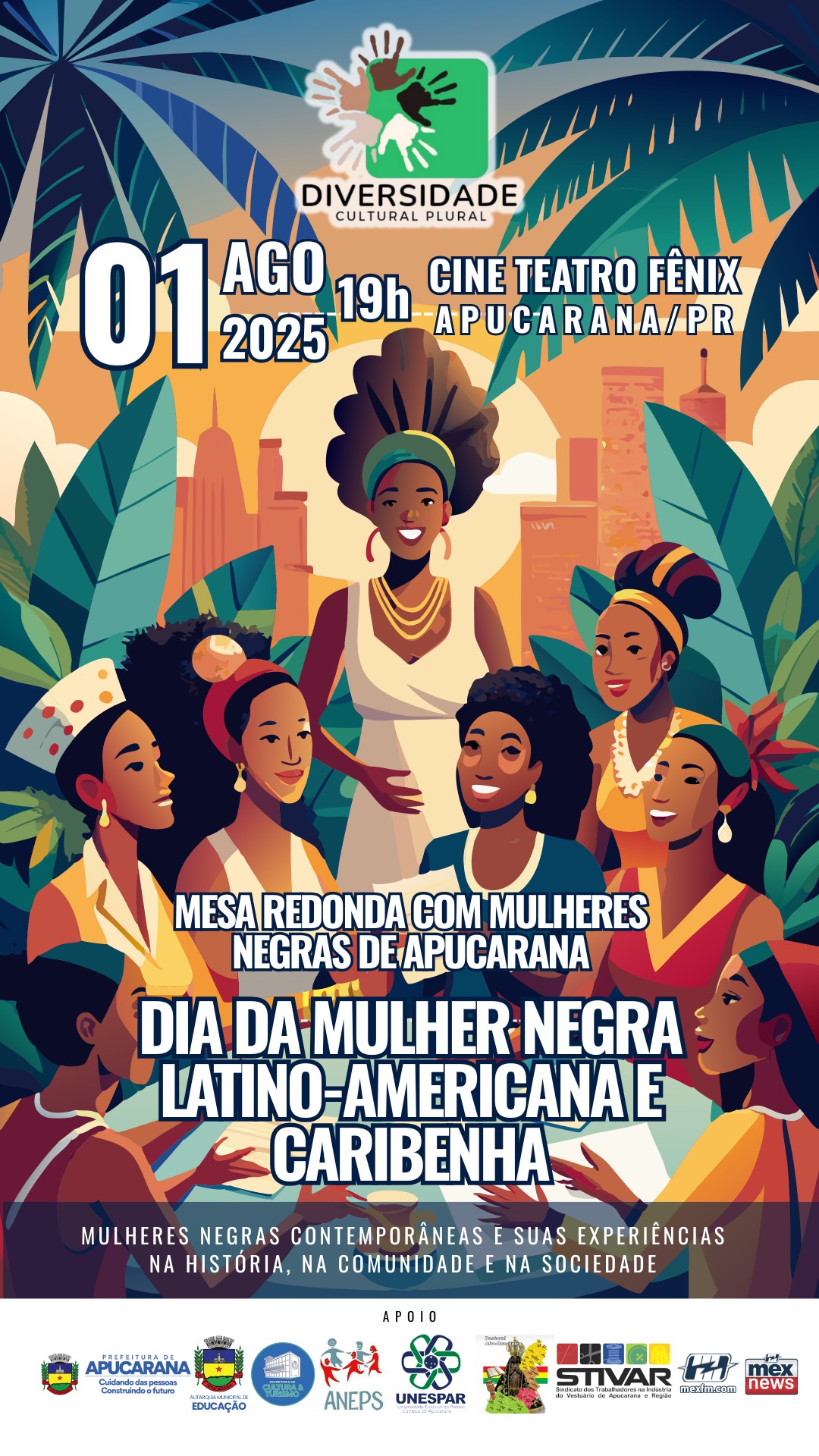 Imagem do evento Dia da Mulher Negra Latino-Americana e Caribenha